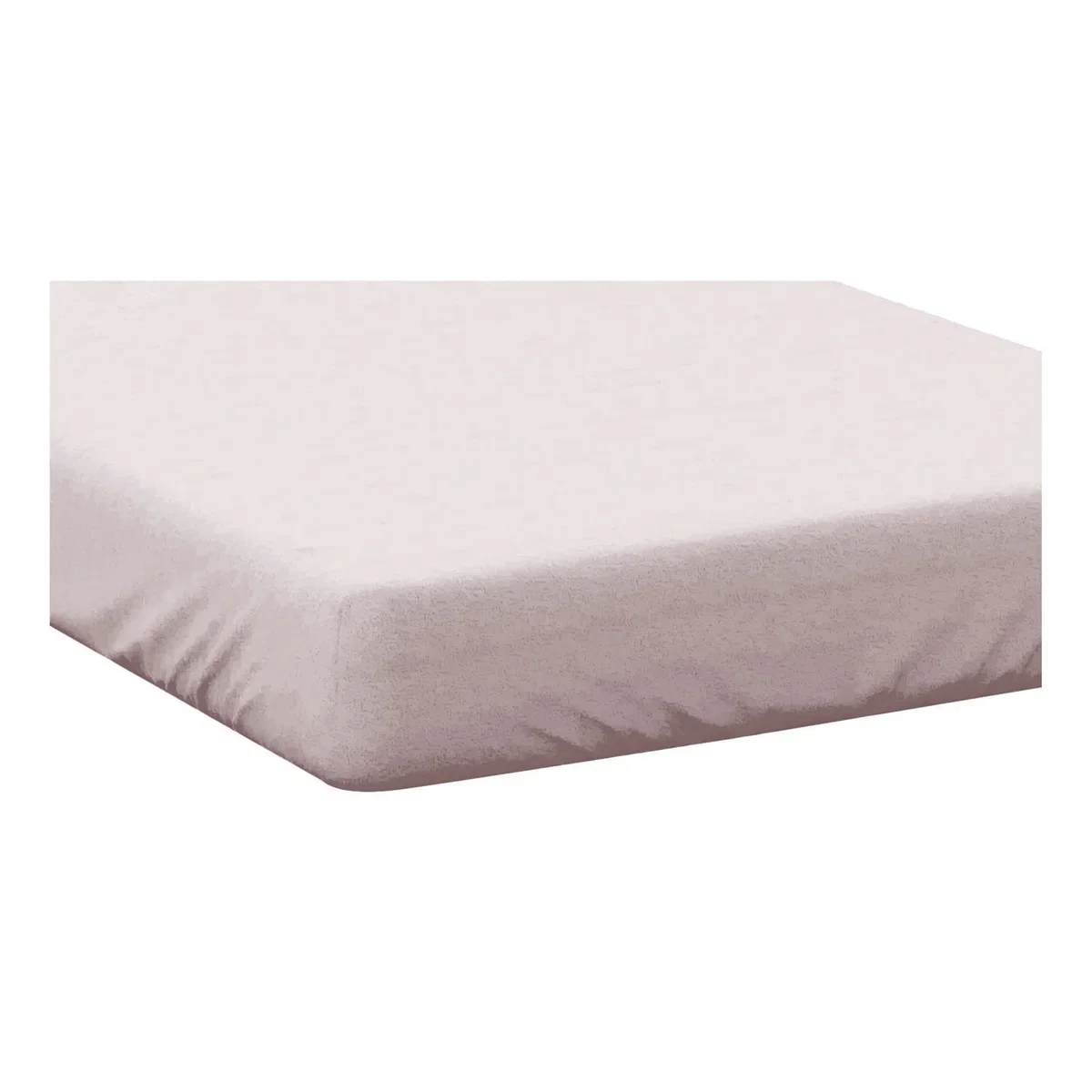 Belledorm Easycare Percale Fitted Sheet - Powder Pink / Polyester / Human Size – image 2