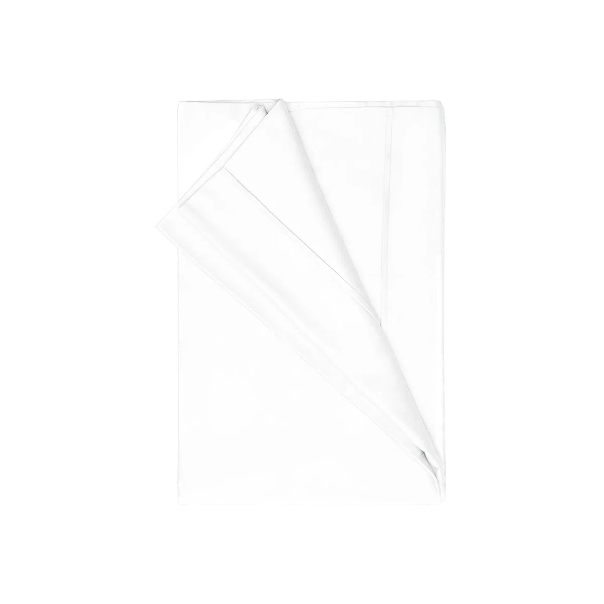 Belledorm Egyptian Cotton Plain Flat Sheet - White / Double – image 1
