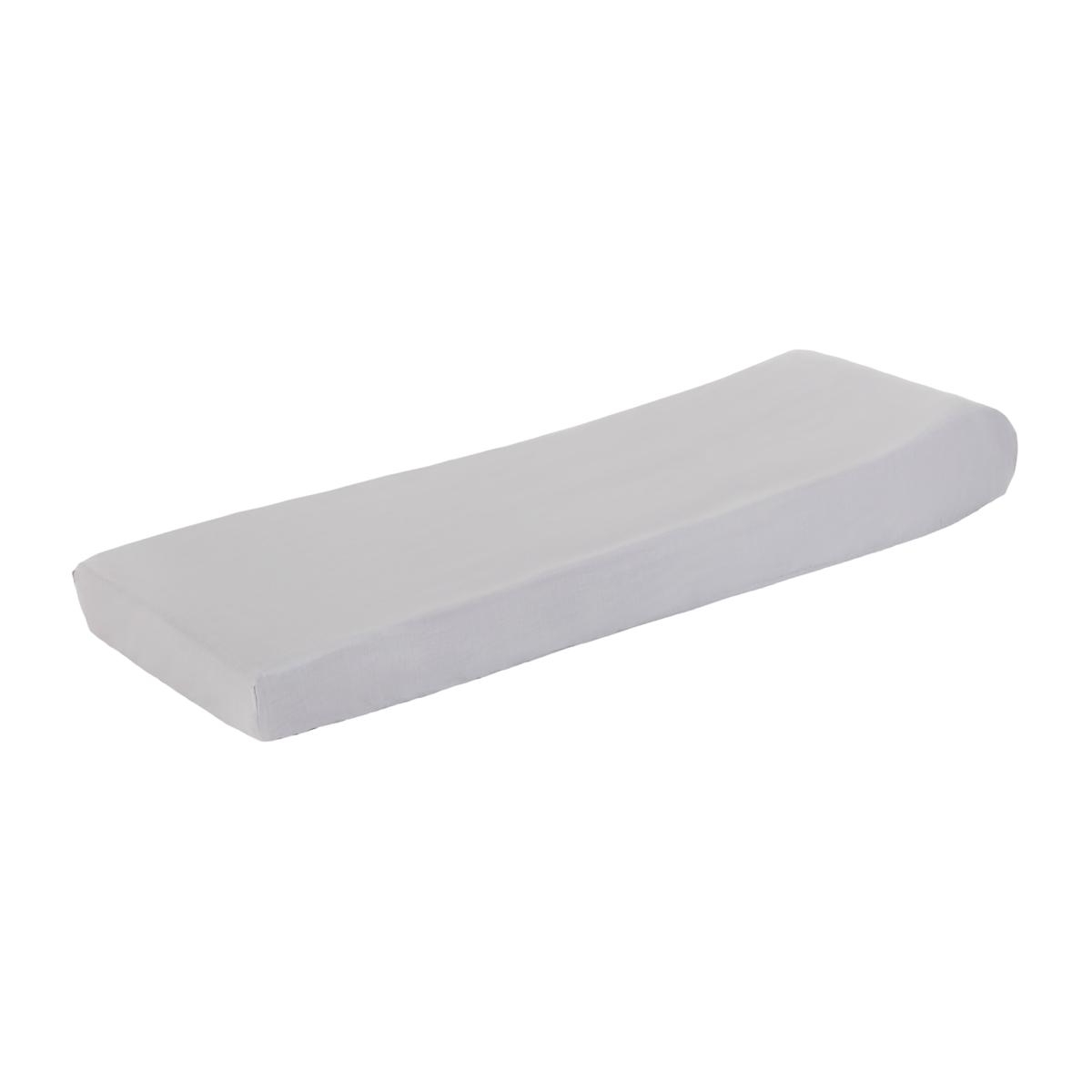 Polycotton Fitted Sheet for Folding Z Bed Mattress - Grey / Single