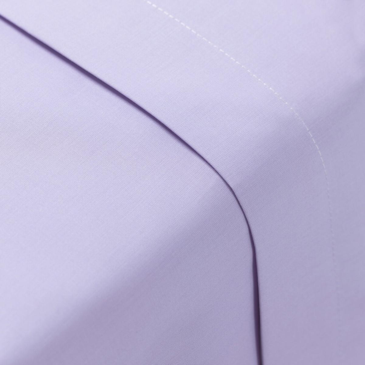 Poetry Plain Dye Single Size Polycotton Flat Sheet - Purple / 0.59kg