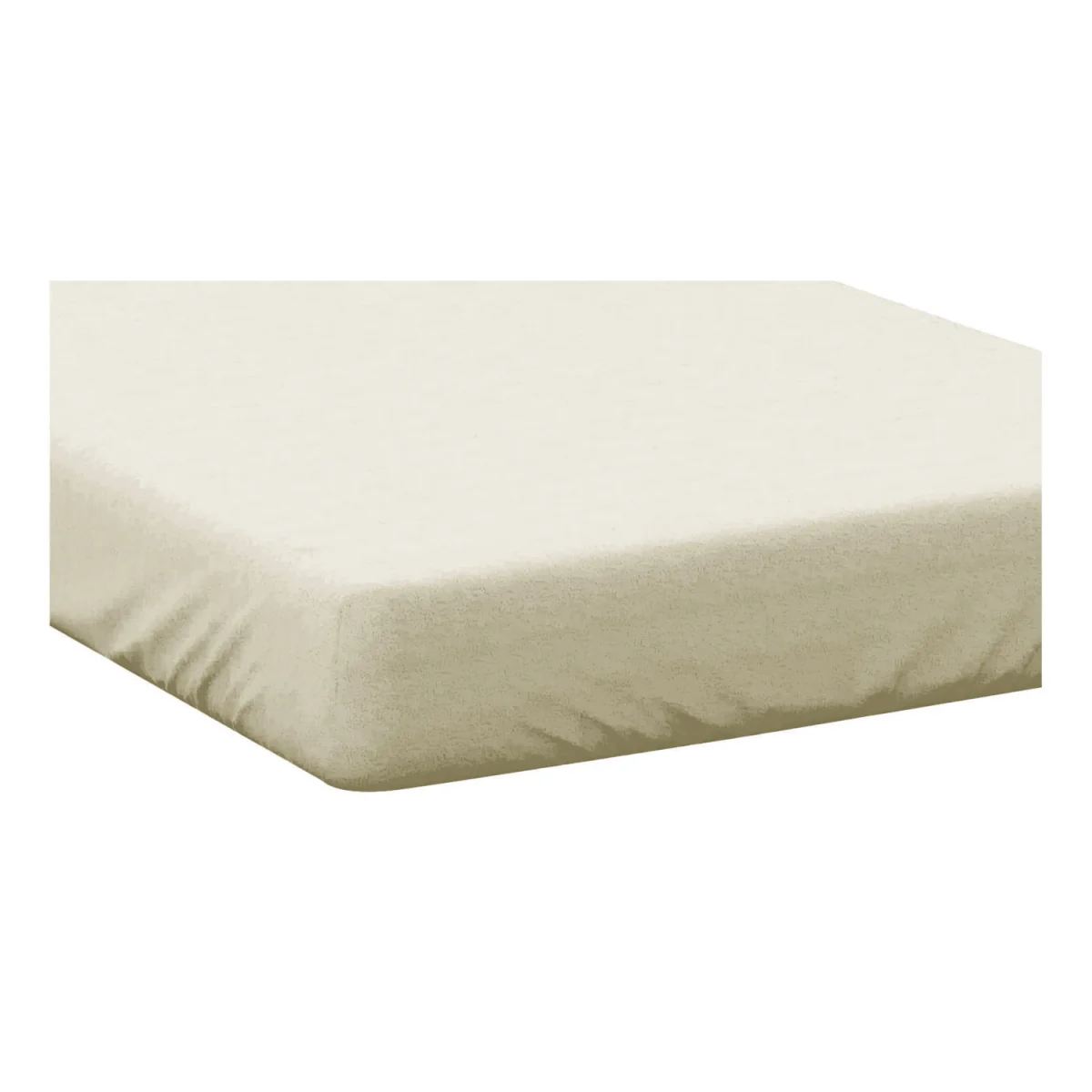 Belledorm Easycare Percale Fitted Sheet - Cream / Polyester / Human Size – image 2