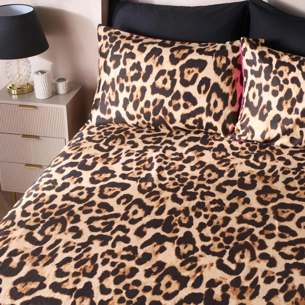OHS Unicorn Kingdom Print Fitted Sheet - Natural / Double – image 5