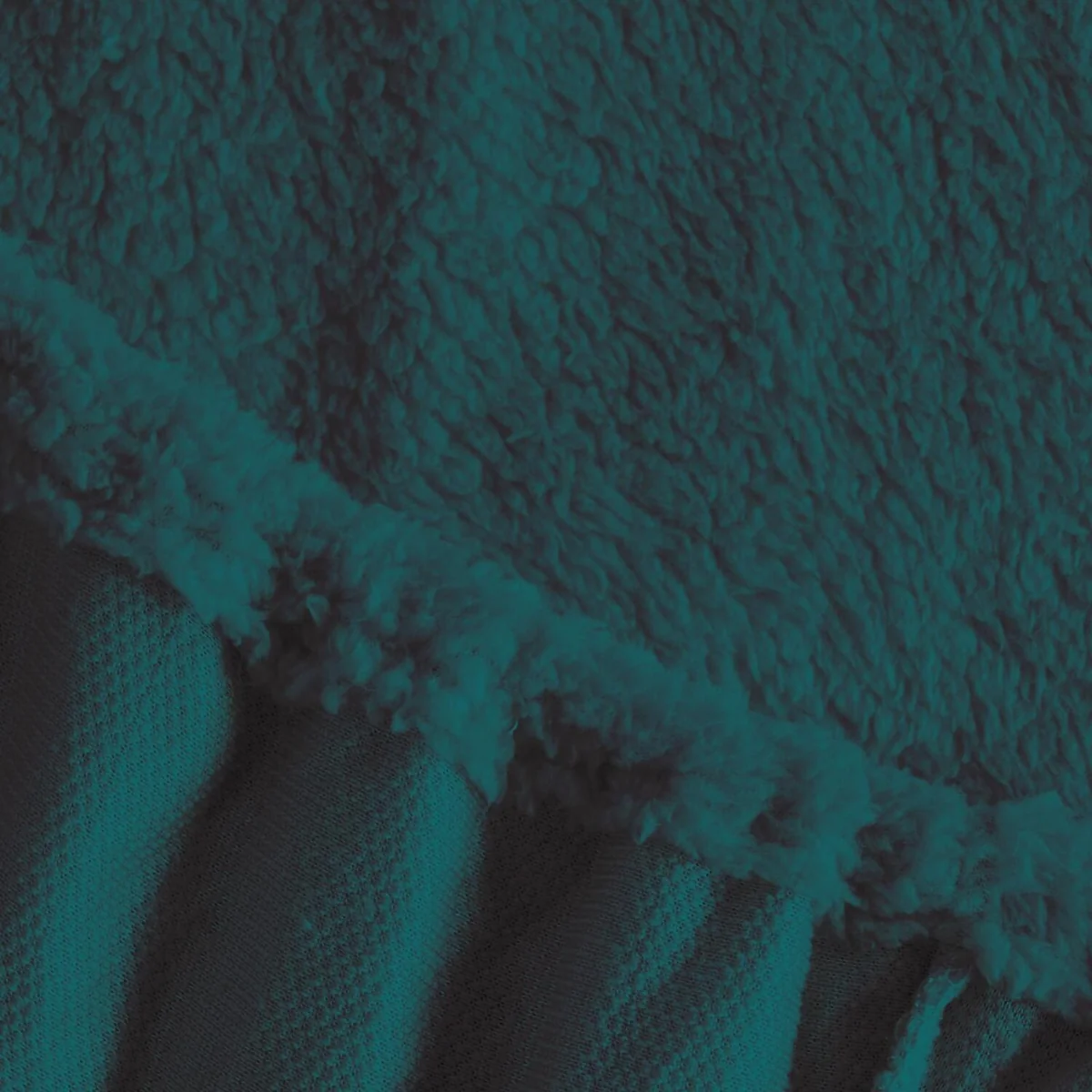 OHS Teddy Fleece Fitted Sheet - Teal / Single – image 3
