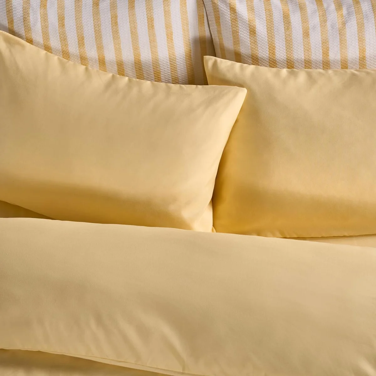 OHS Plain Dyed Fitted Sheet - Lemon / 200 or less / 0.82kg – image 3
