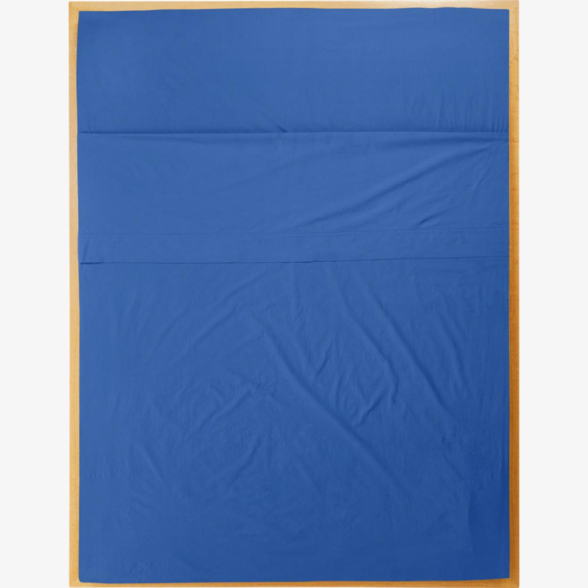Single Flat Sheet In Blue Blue Us Twin Sutram – image 1