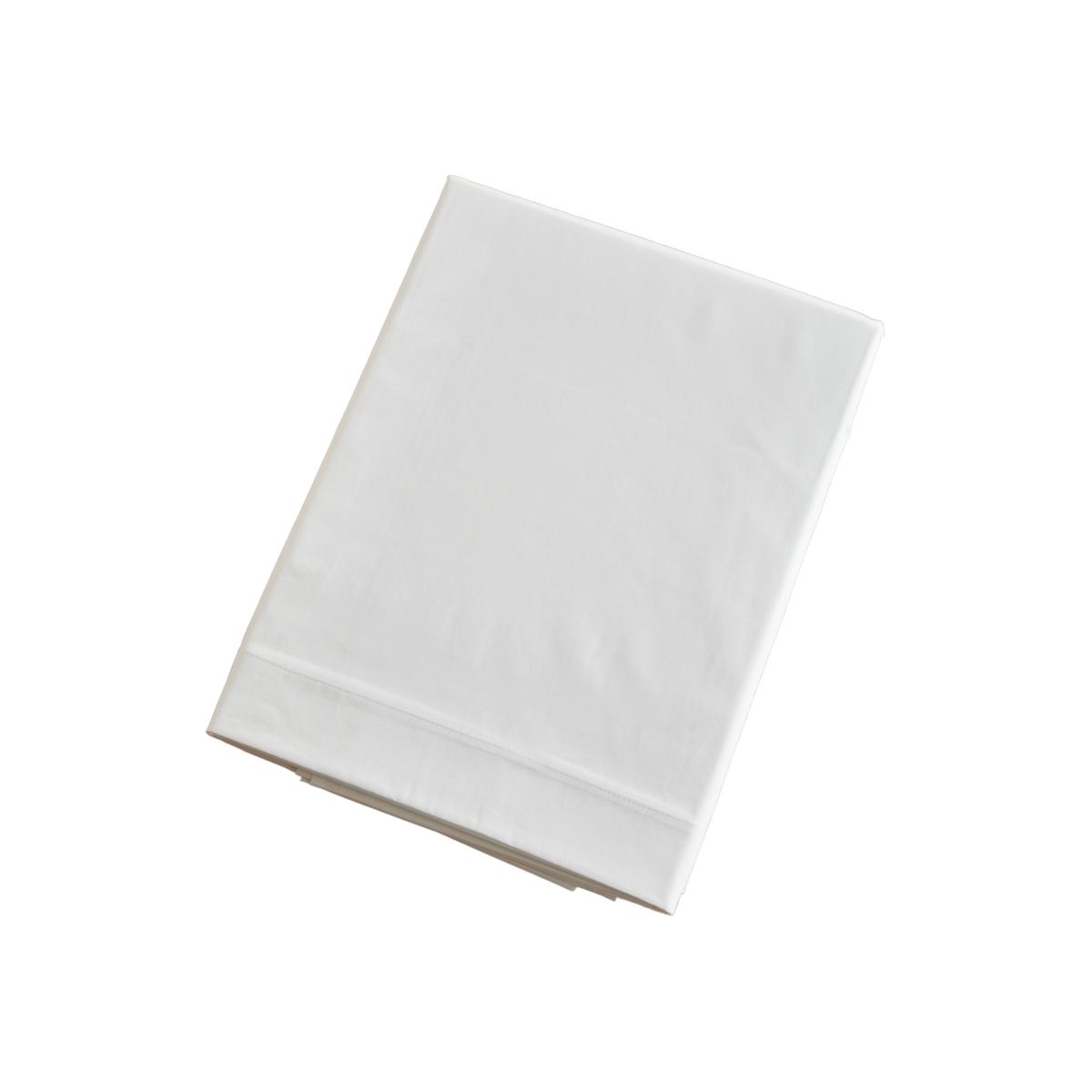 Island Double/King Flat Sheet - White | Uk King | London & Avalon – image 1