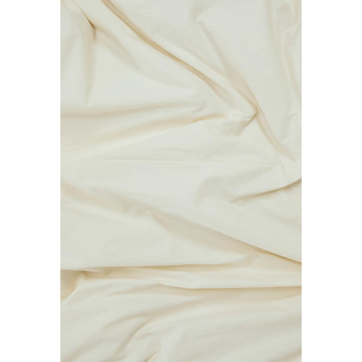 Neutrals / White Fitted Sheet In Canvas | Us Twin | Sutram – image 4