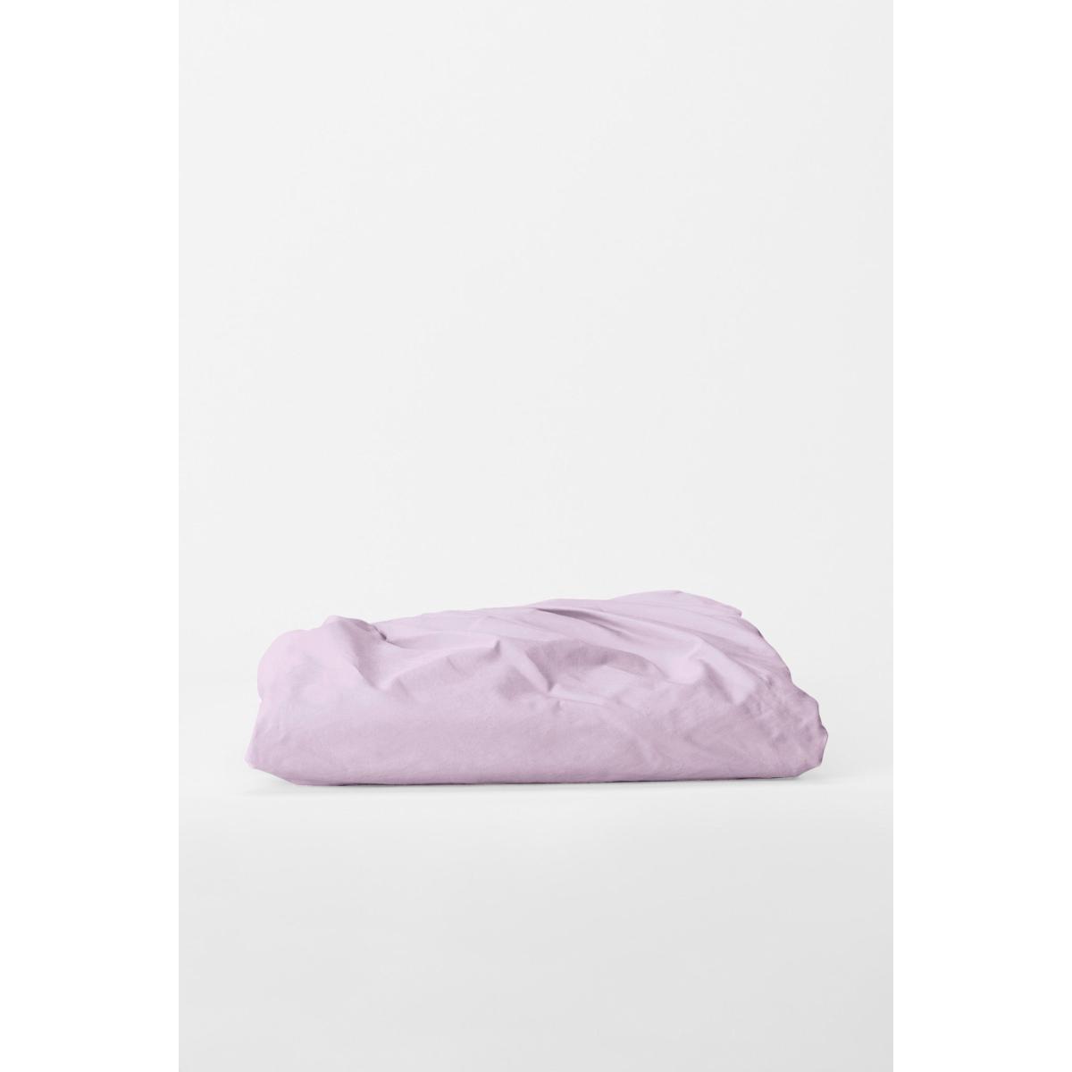 Pink / Purple / Grey Single Fitted Sheet In Lilac Us Twin Sutram – image 2