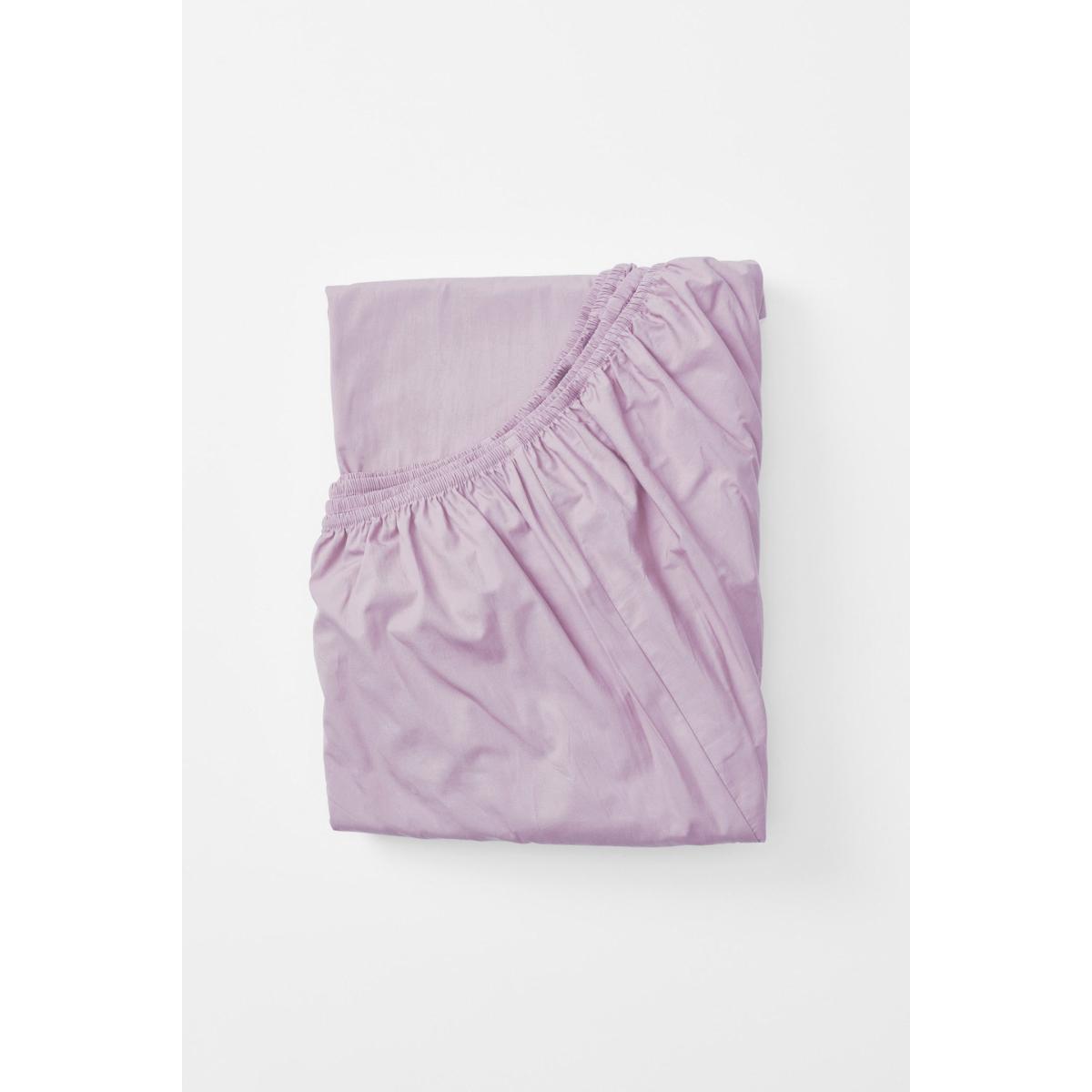 Pink / Purple / Grey Single Fitted Sheet In Lilac Us Twin Sutram – image 4