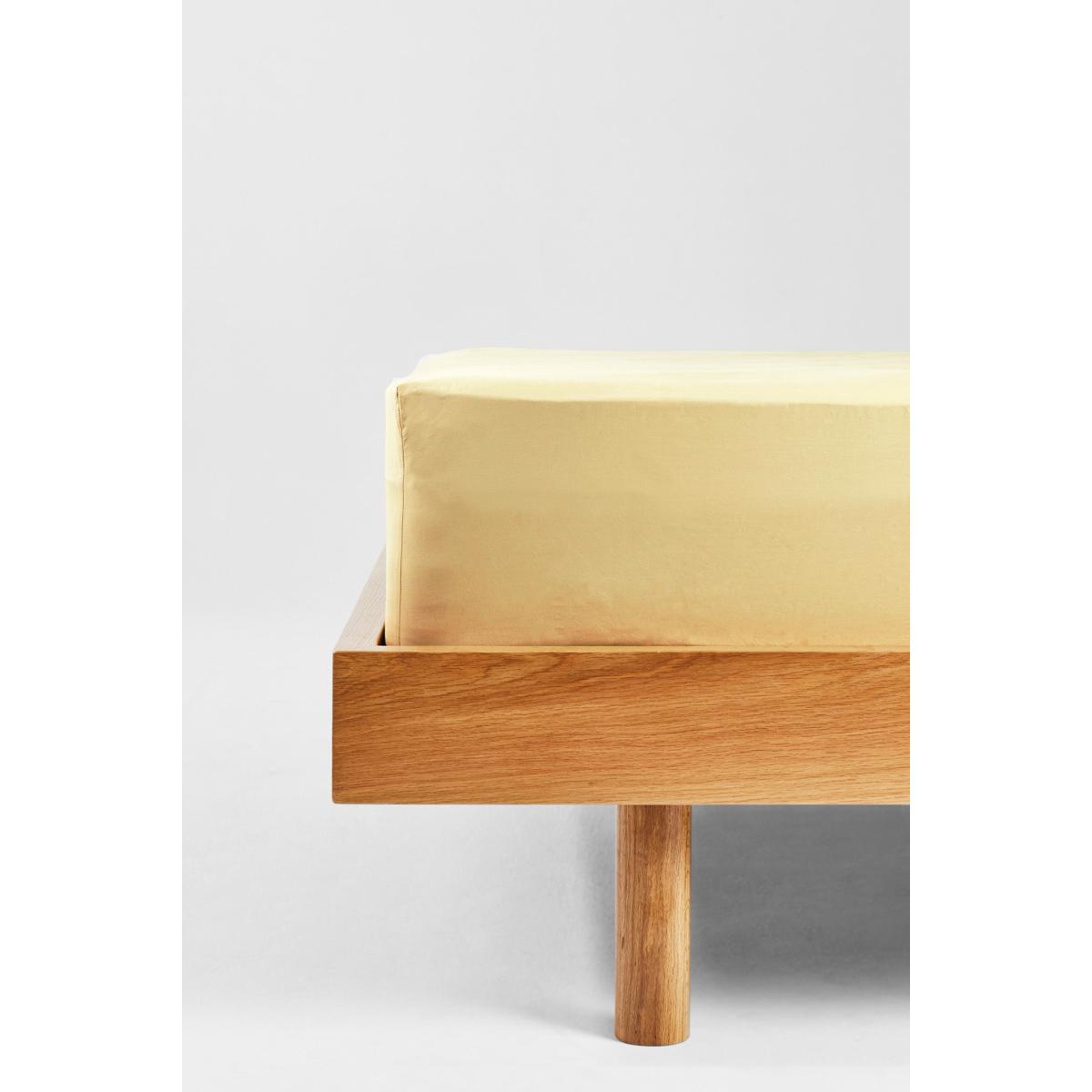 Neutrals / Yellow / Orange Single Fitted Sheet In Maize Us Twin Sutram – image 4