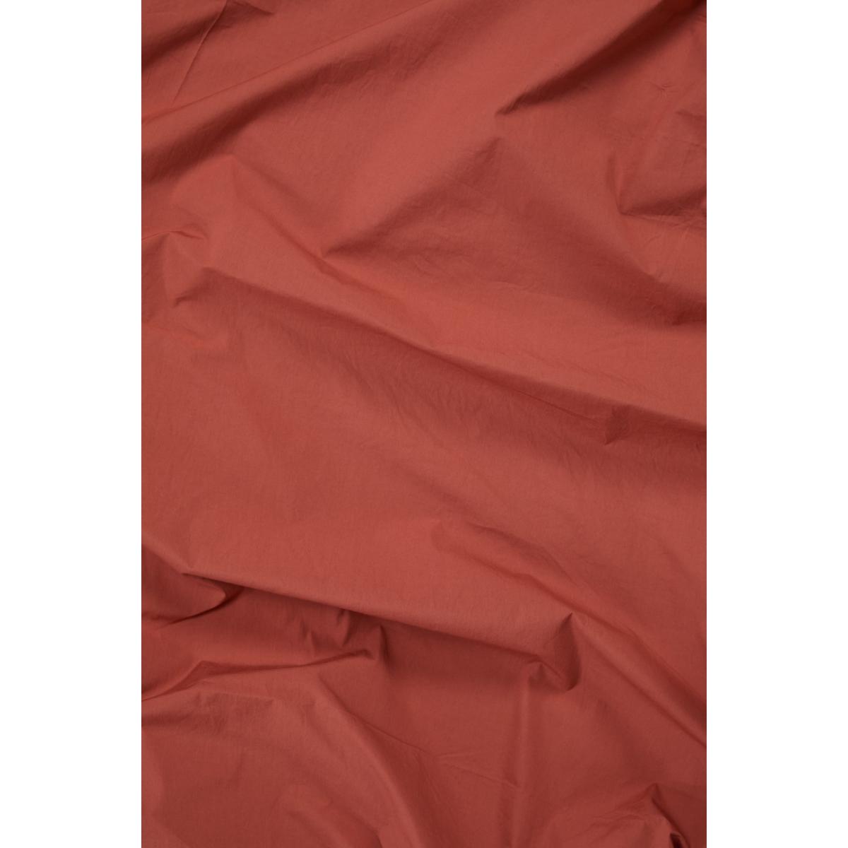 Single Fitted Sheet In Ochre Red | Us Twin | Sutram – image 3