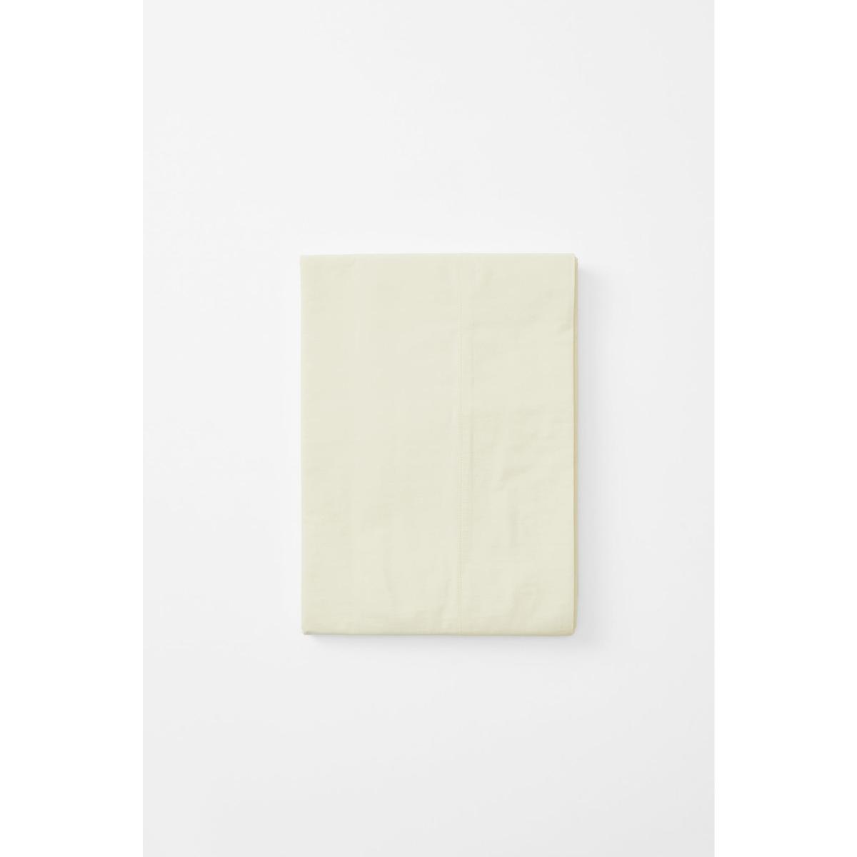 Neutrals / White Single Flat Sheet In Canvas Us Twin Sutram – image 4