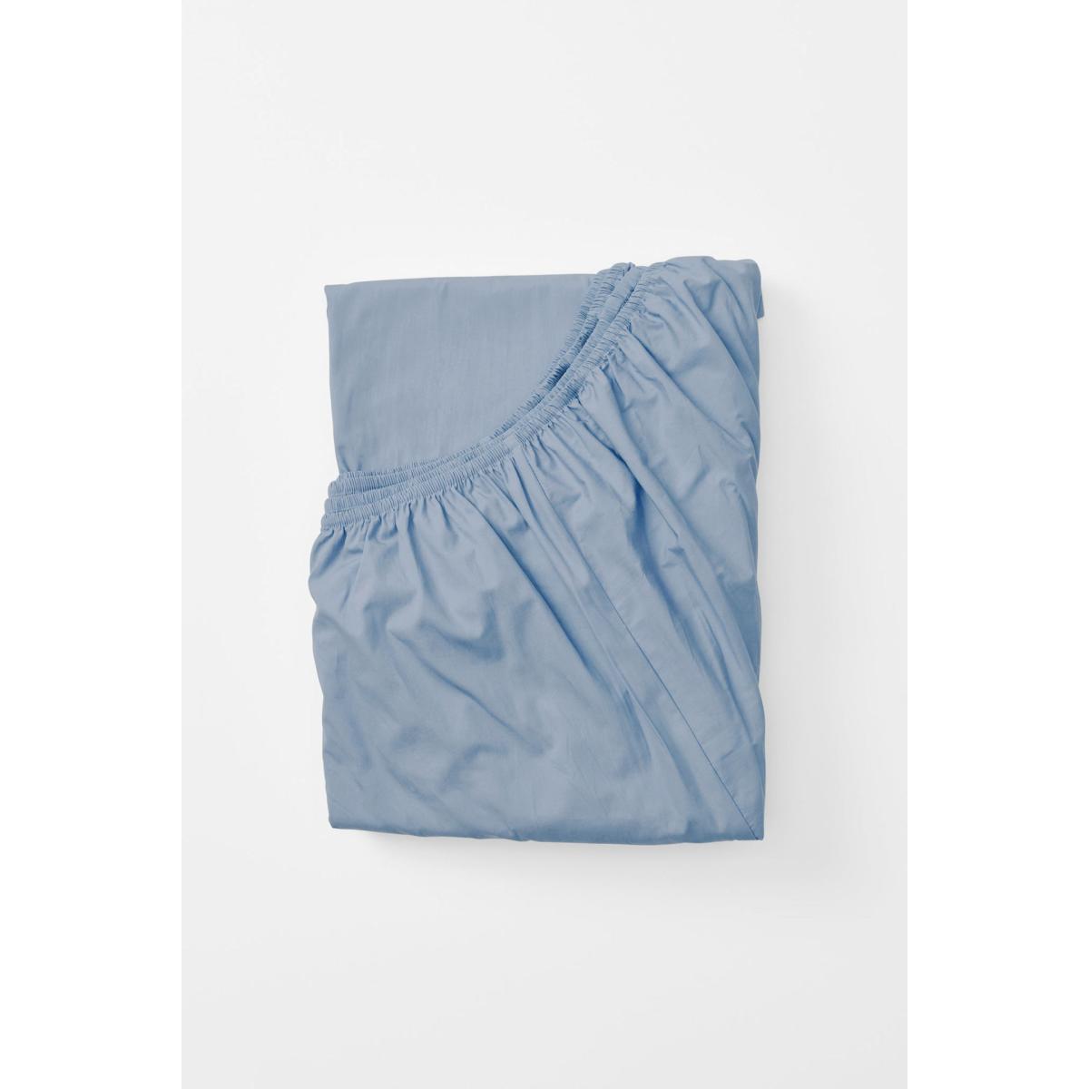 Blue / Grey Single Fitted Sheet In Half Blue Us Twin Sutram – image 6