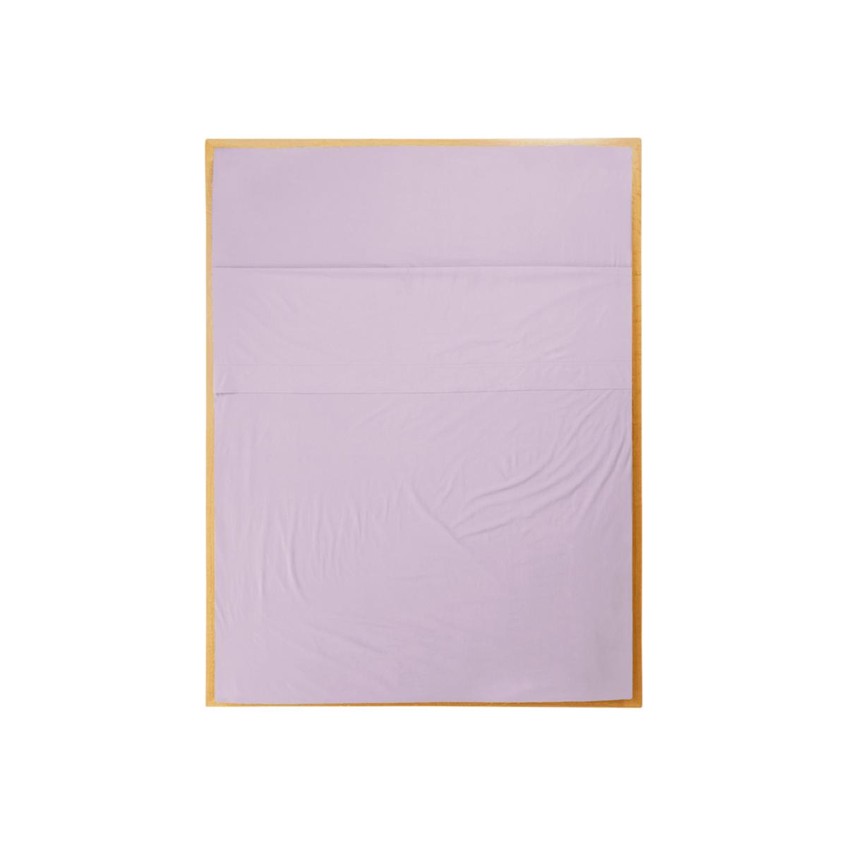 Pink / Purple Queen Flat Sheet In Lilac Us Queen Sutram – image 1