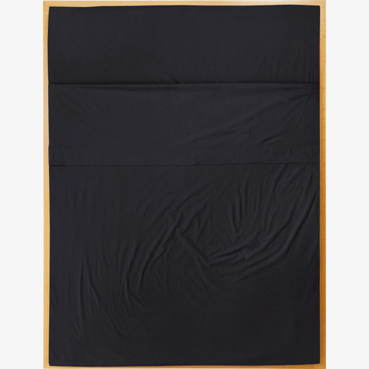 Black Single Flat Sheet In Cinder Us Twin Sutram – image 1