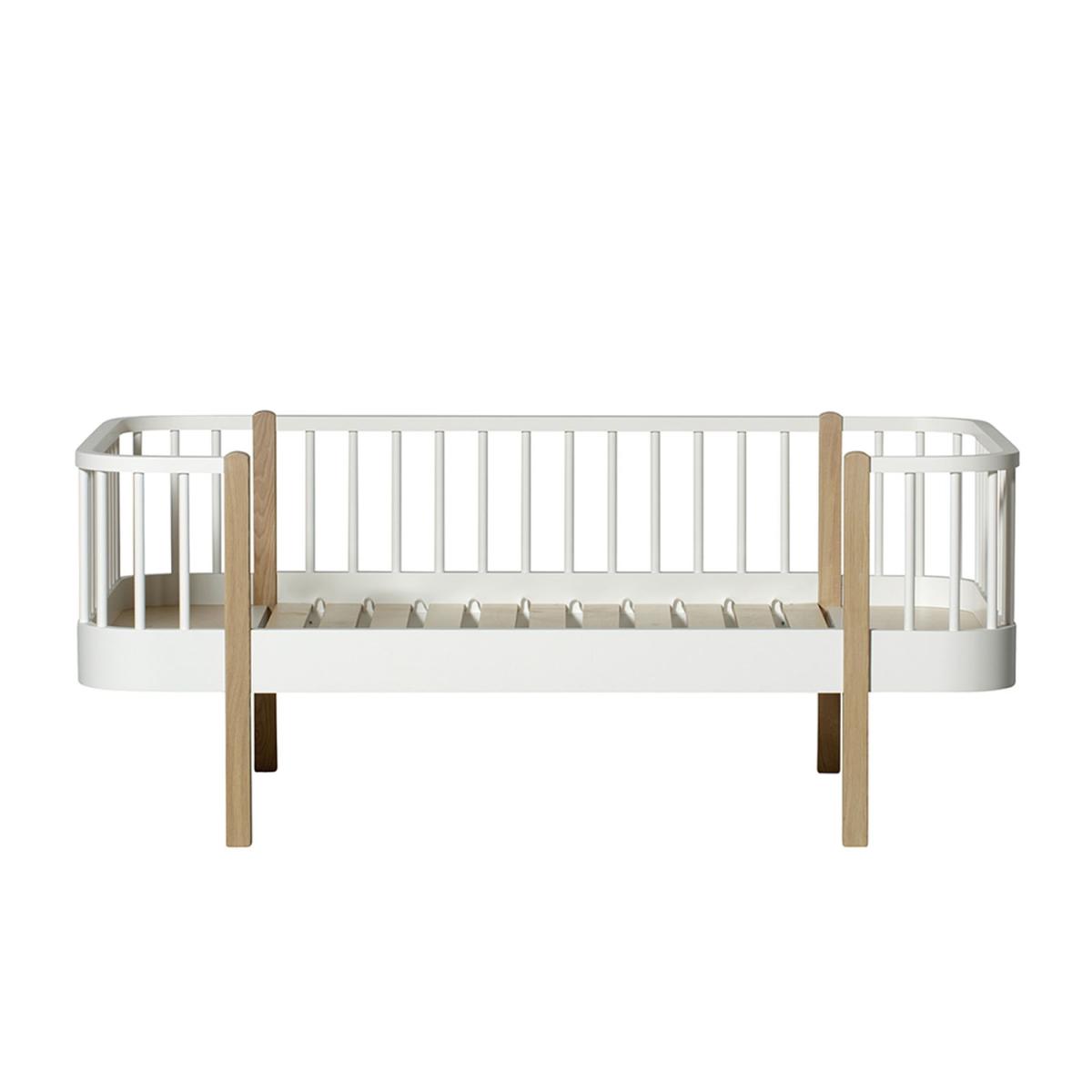 Oliver Furniture Wood Original Junior Day Bed - White & Oak – image 3