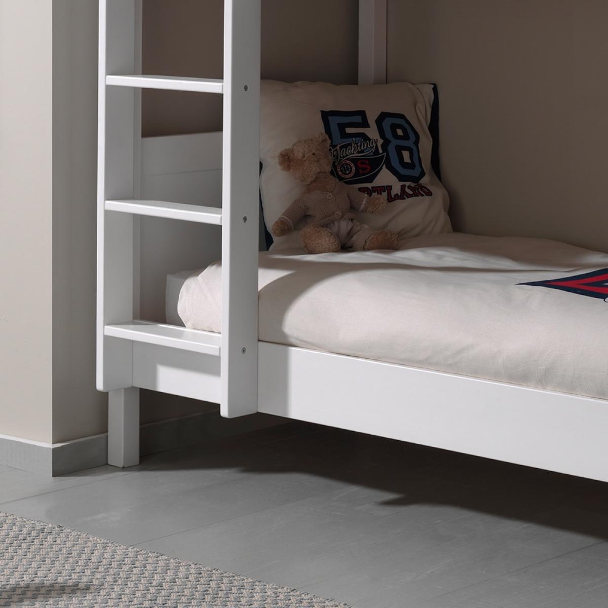 Lewis Kids Bunk Bed in White – image 4