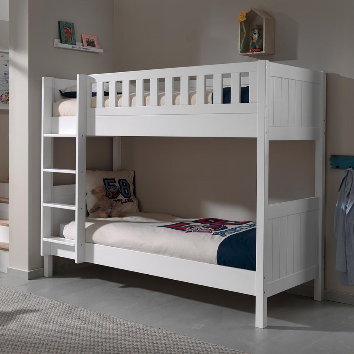 Lewis Kids Bunk Bed in White – image 1