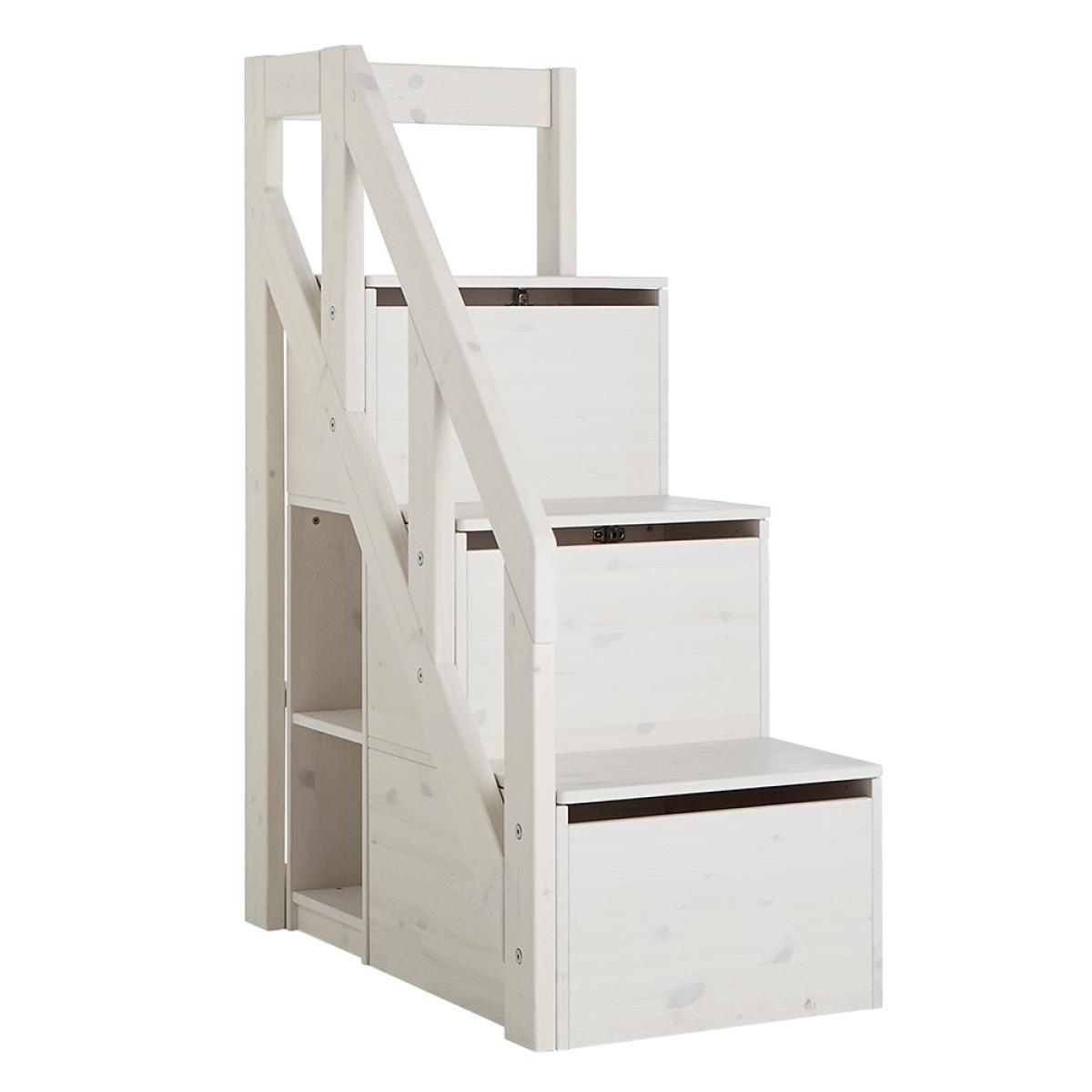 Lifetime The Hideout Mid Sleeper with Steps - Lifetime Whitewash – image 6