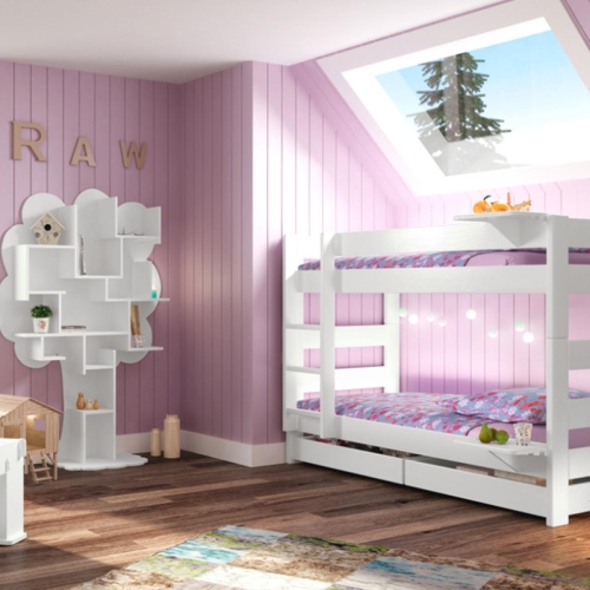 Mathy By Bols 149 Dominique Bunk Bed - Mathy Thunderstorm Grey – image 1