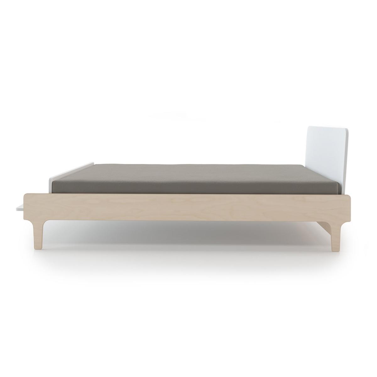 Oeuf River Small Double Bed in White & Birch – image 4
