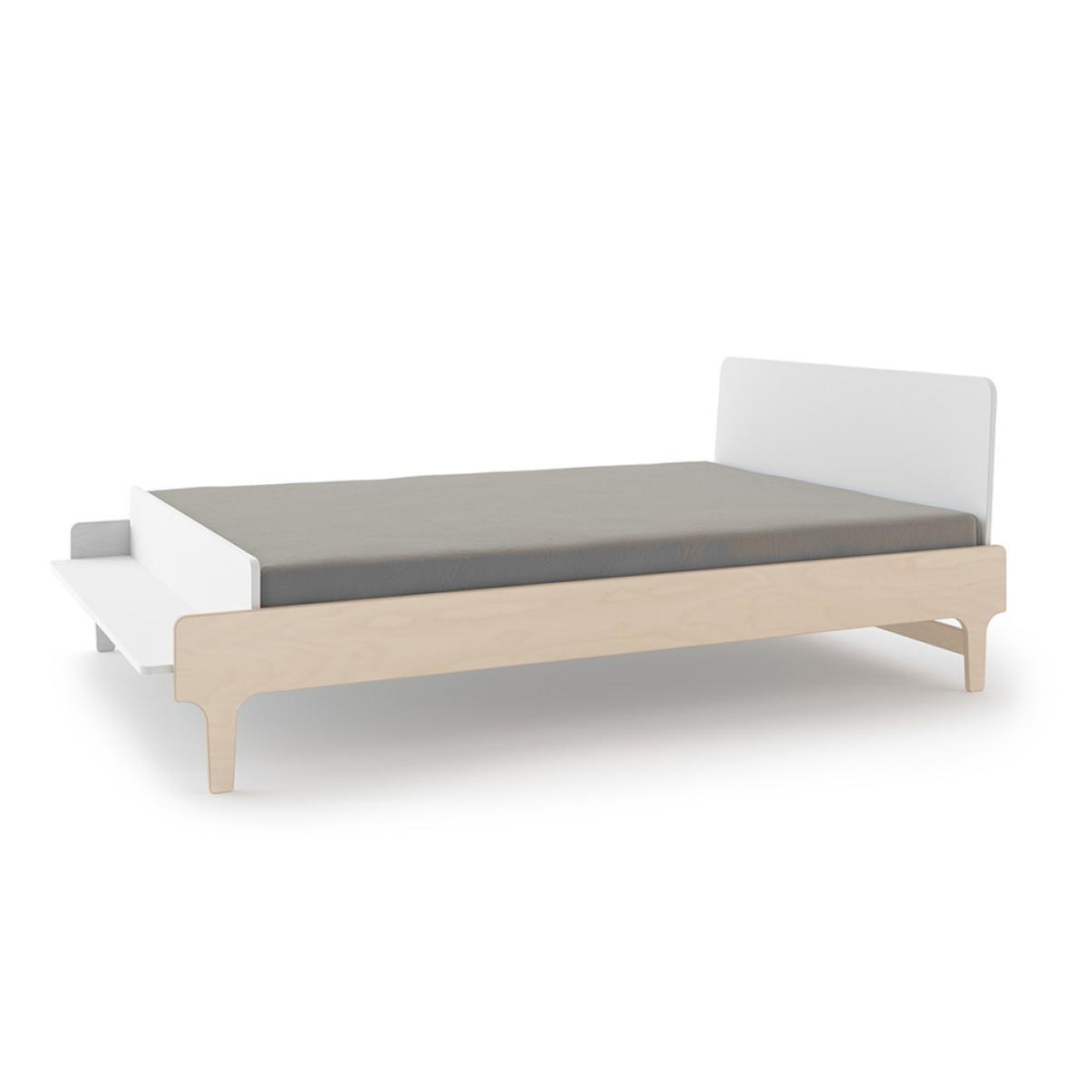Oeuf River Small Double Bed in White & Birch – image 5