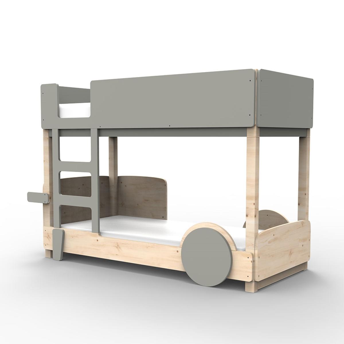 Mathy by Bols Discovery 1 Bunk Bed - Mathy White – image 2