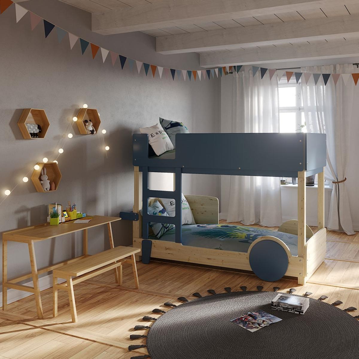 Mathy by Bols Discovery 1 Bunk Bed - Mathy White – image 4