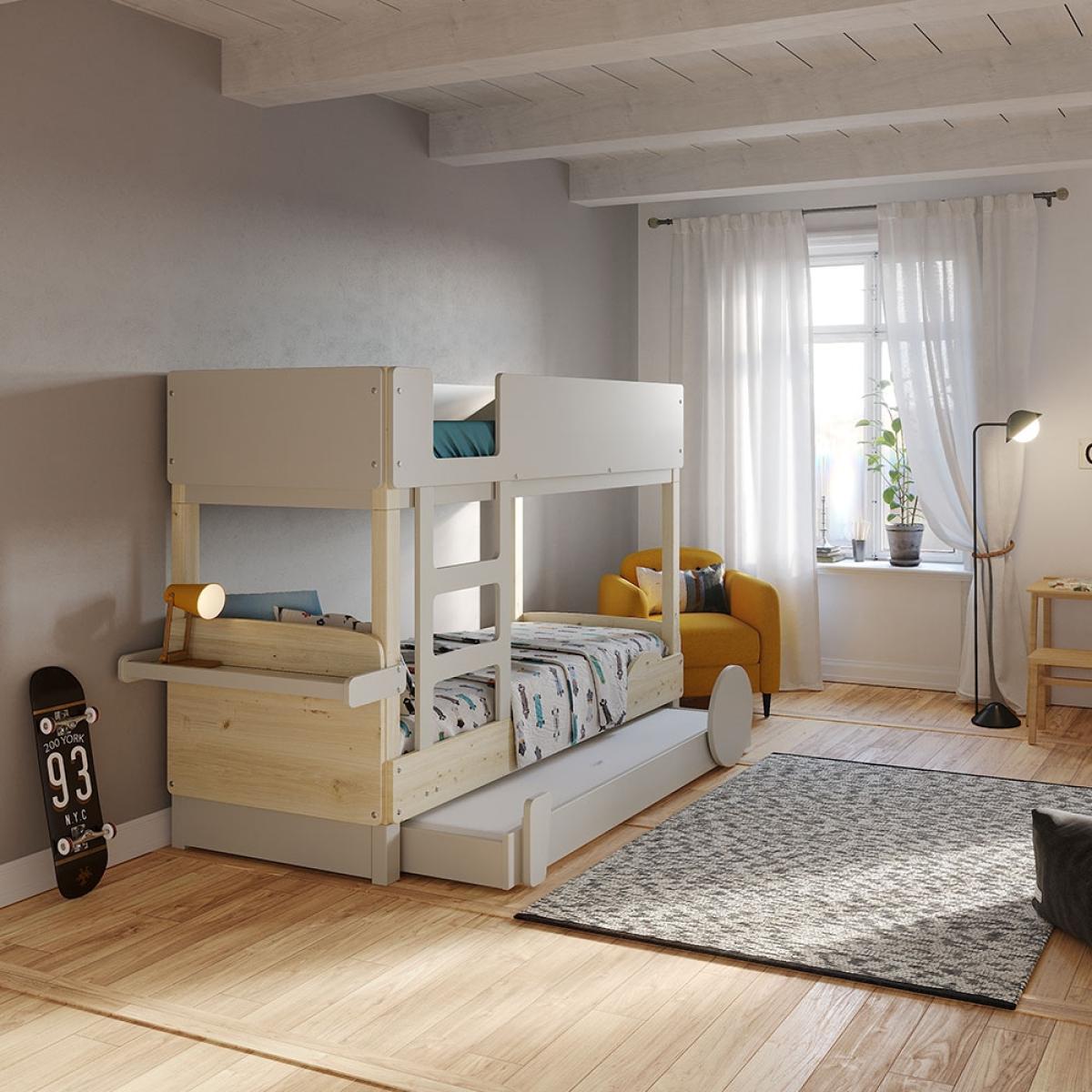 Mathy by Bols Discovery 1 Bunk Bed - Mathy White – image 6