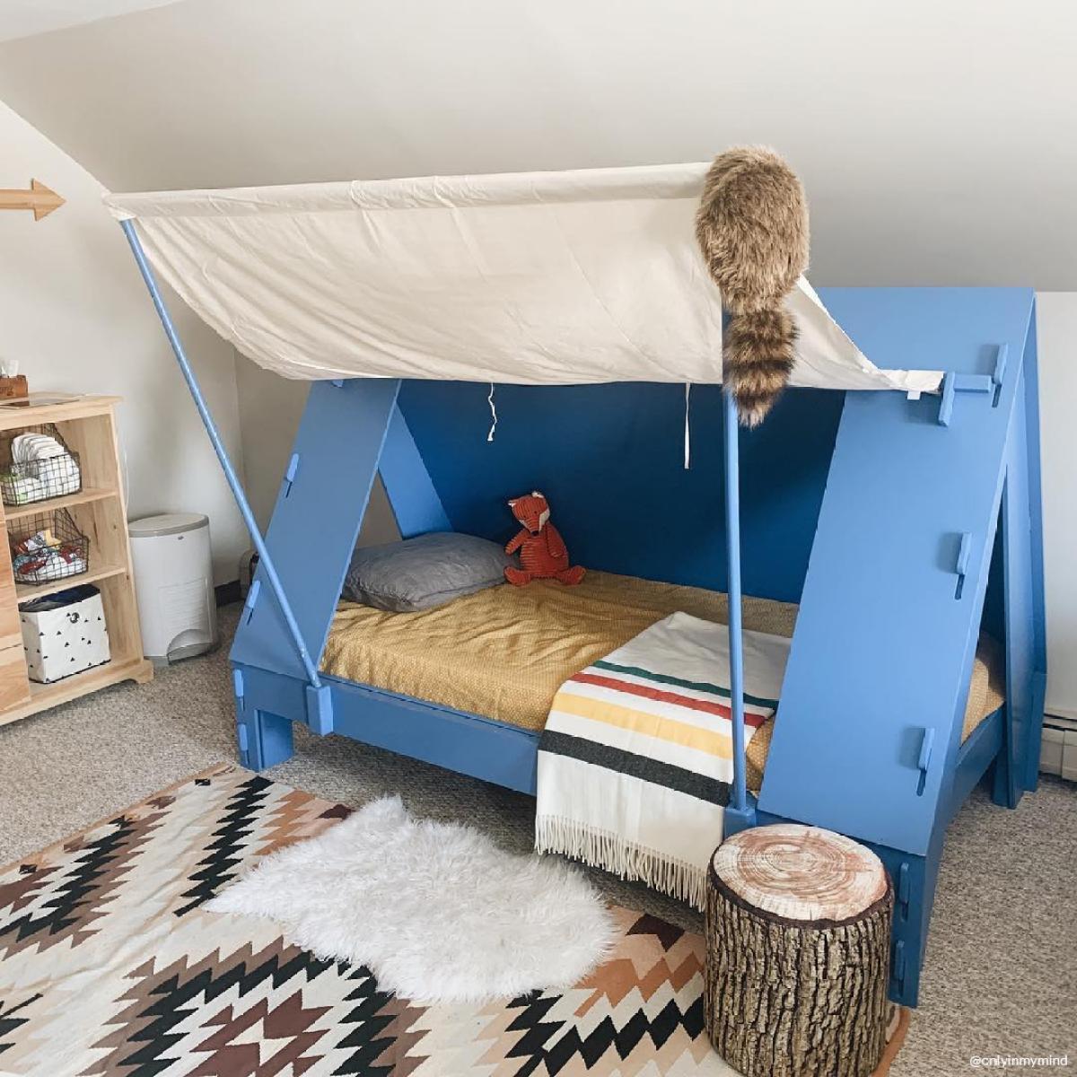 Mathy by Bols Tent Cabin Bed Available in 26 Colours - Mathy Mole – image 4