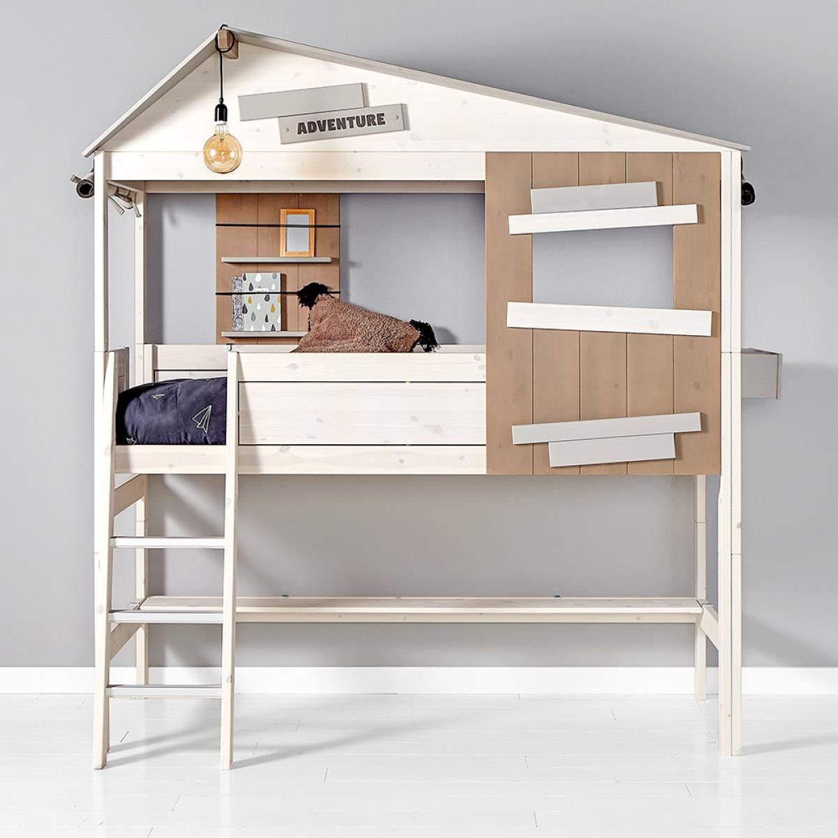 Lifetime The Hideout Mid Sleeper Kids Bed - Lifetime Whitewash – image 3