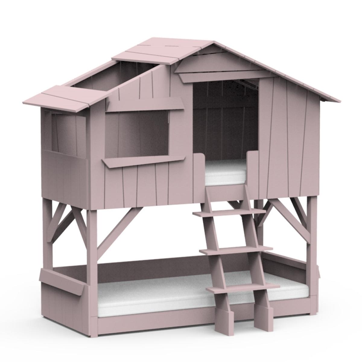 Mathy by Bols Treehouse Bunk Bed - Mathy Pearl Grey – image 4