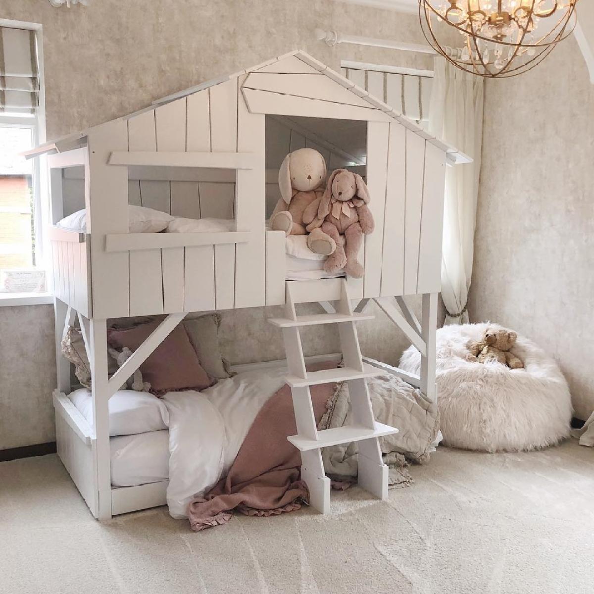 Mathy by Bols Treehouse Bunk Bed - Mathy Pearl Grey – image 7