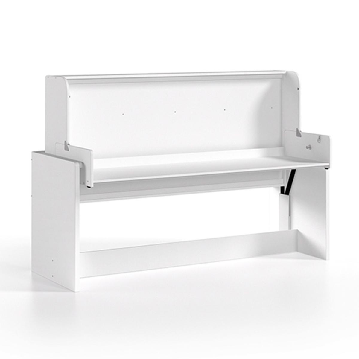Denver 2 in 1 Desk & Day Bed in White – image 4
