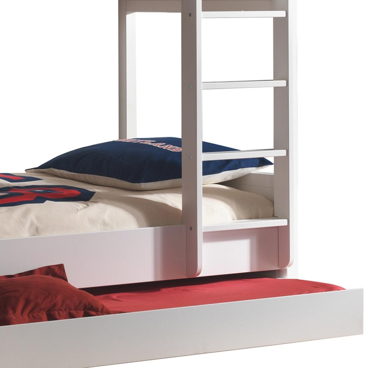 Lara Kids Bunk Bed in White – image 3