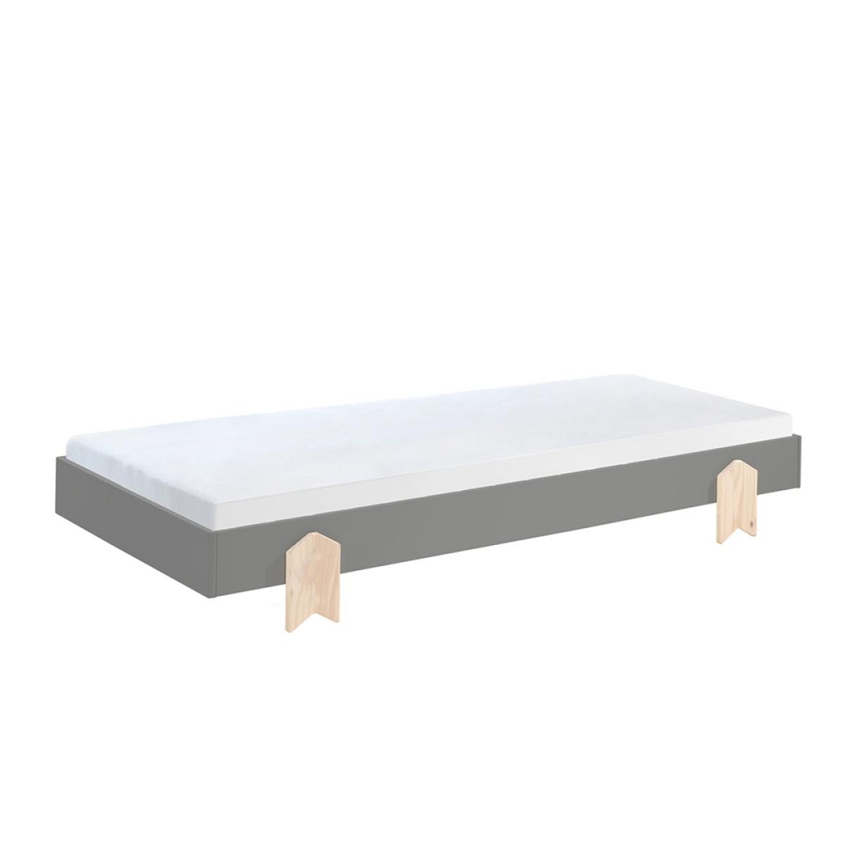 Modulo Arrow Stackable Kids Bed - Grey – image 6