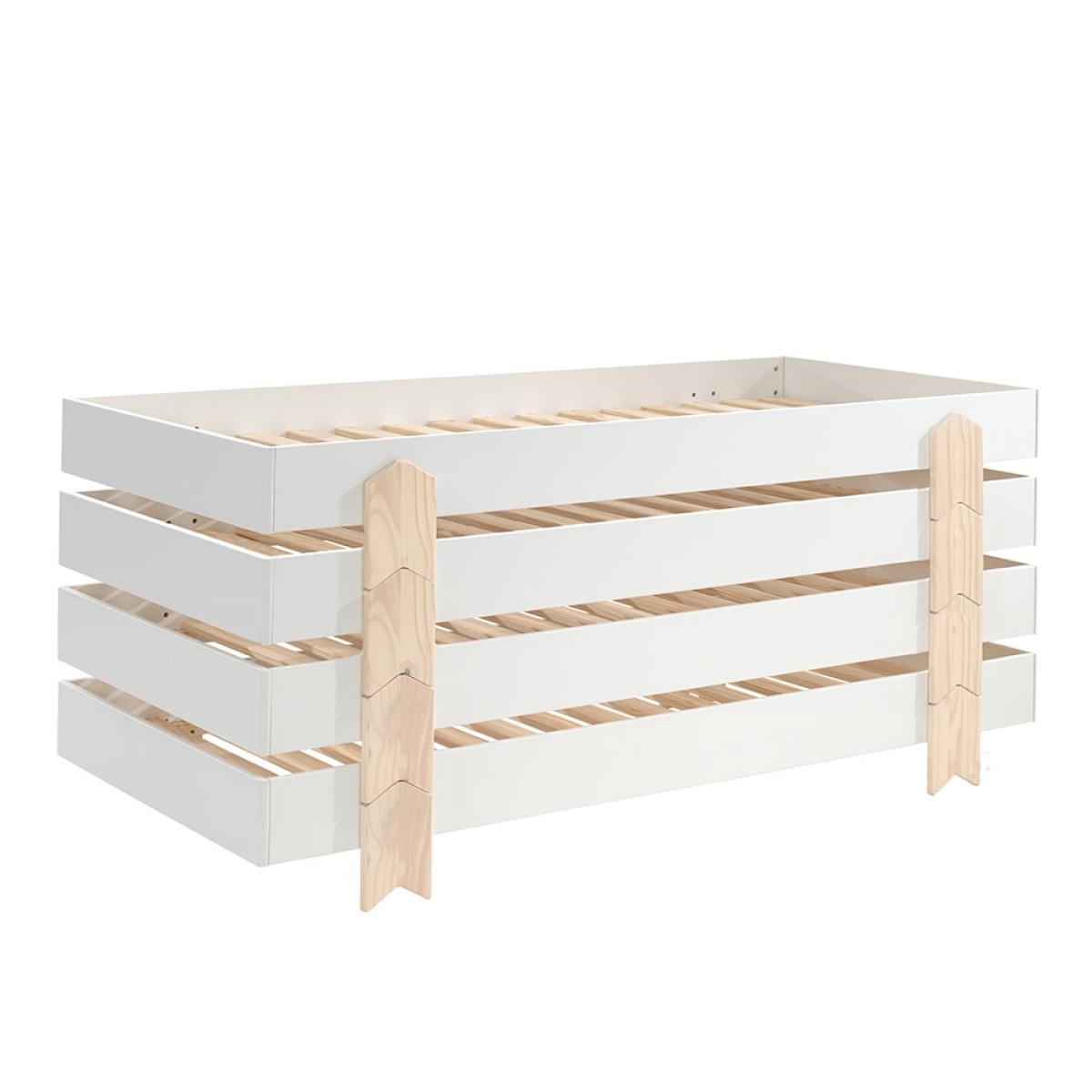 Modulo Arrow Stackable Kids Bed - Grey – image 7