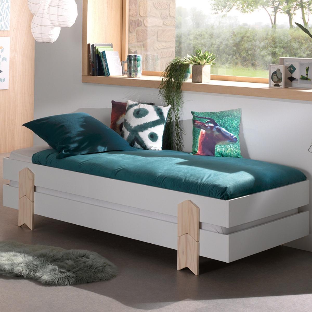 Modulo Arrow Stackable Kids Bed - Grey – image 8