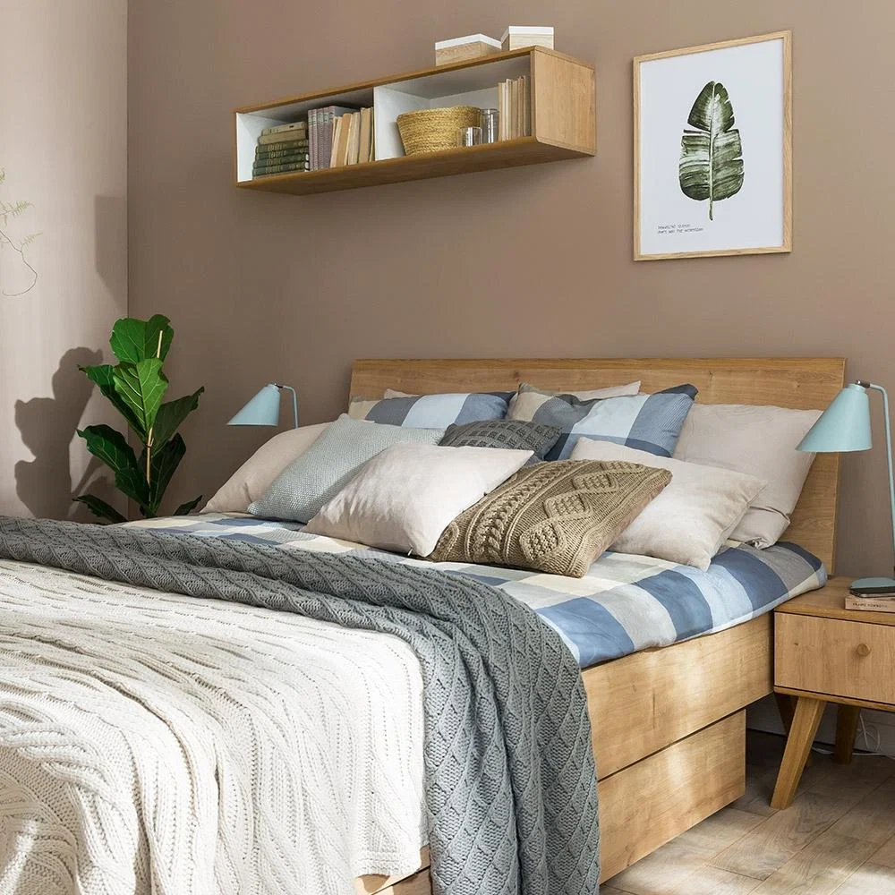 Vox Nature Bed with Solid Headboard - King – image 1
