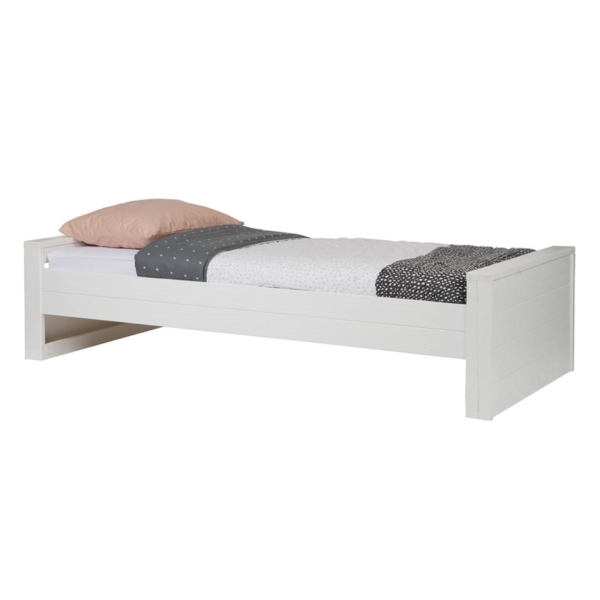 Dennis Kids Single Bed with Optional Trundle Drawer by Woood - Concrete Grey – image 4