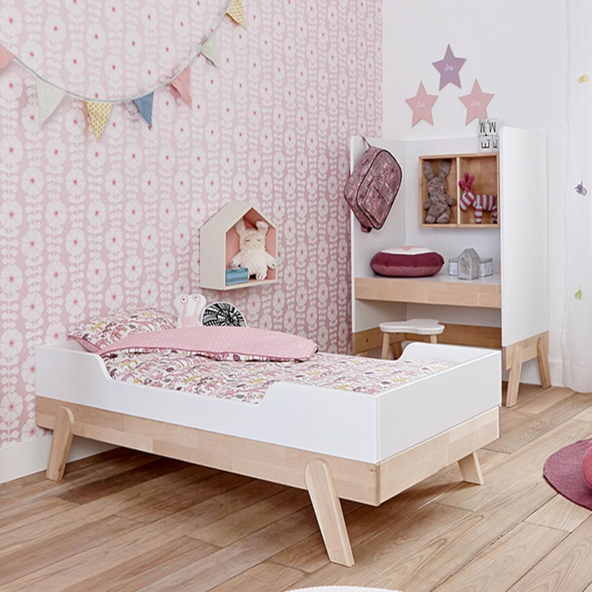 Lifetime Baby Cot Bed in White & Birch – image 5