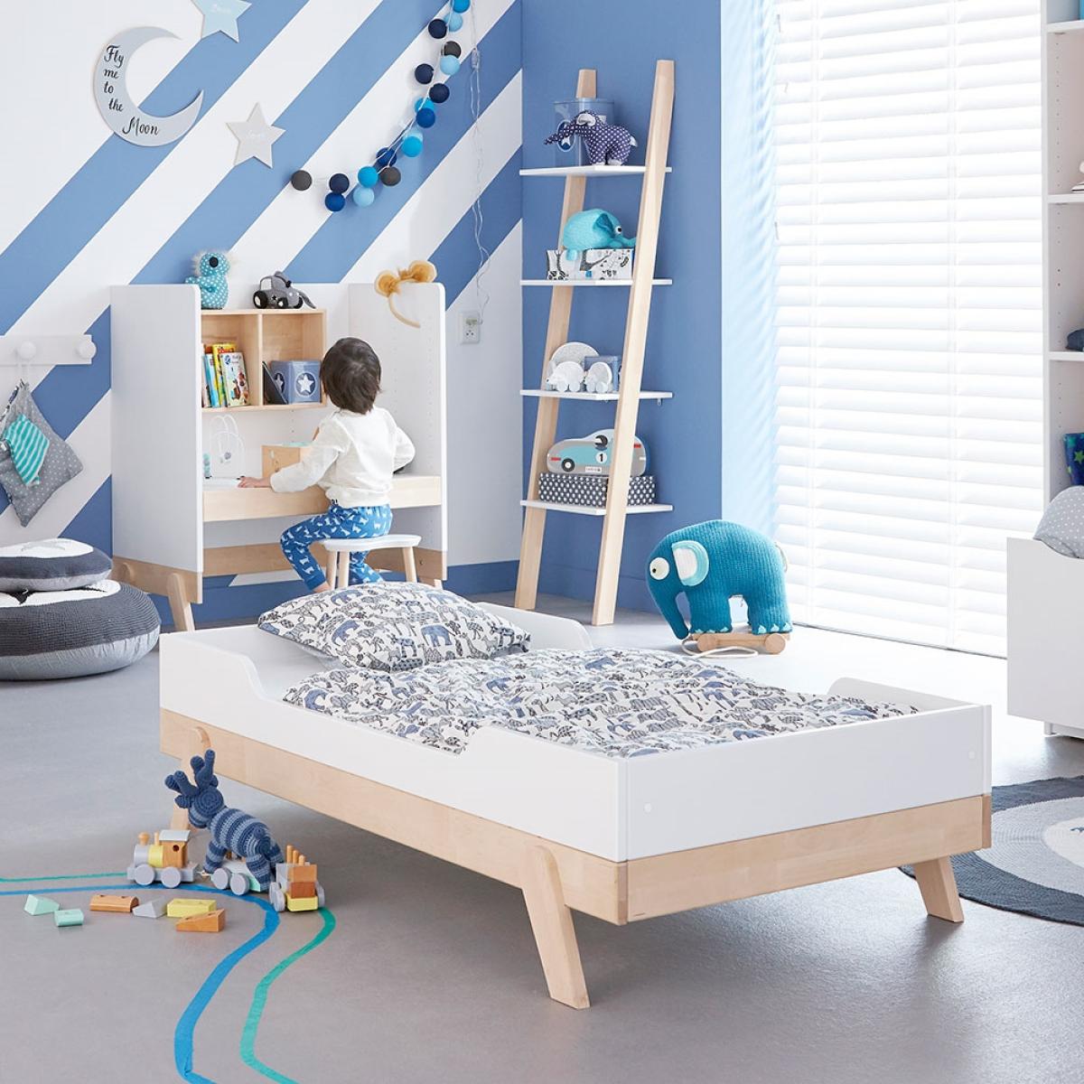 Lifetime Baby Cot Bed in White & Birch – image 10