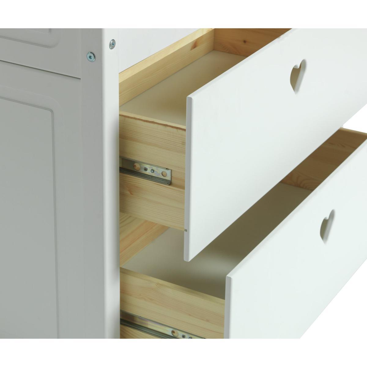 Habitat Mia Low Storage Mid Sleeper & Kids Mattress - White – image 5
