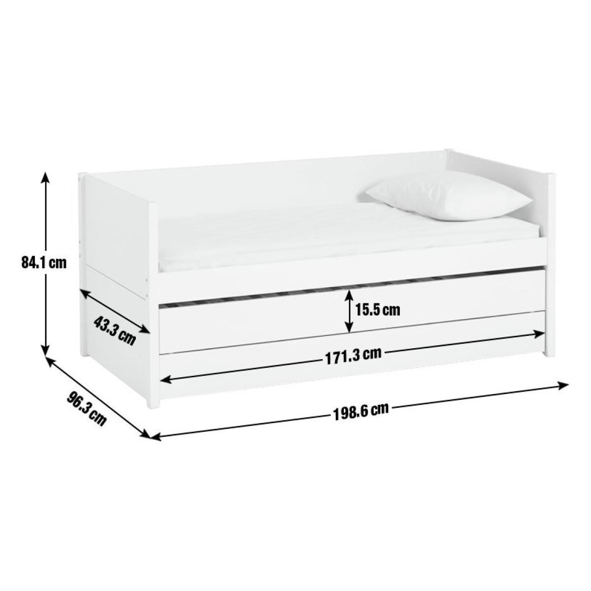 Habitat Brooklyn Kids Storage Day Bed - White – image 7