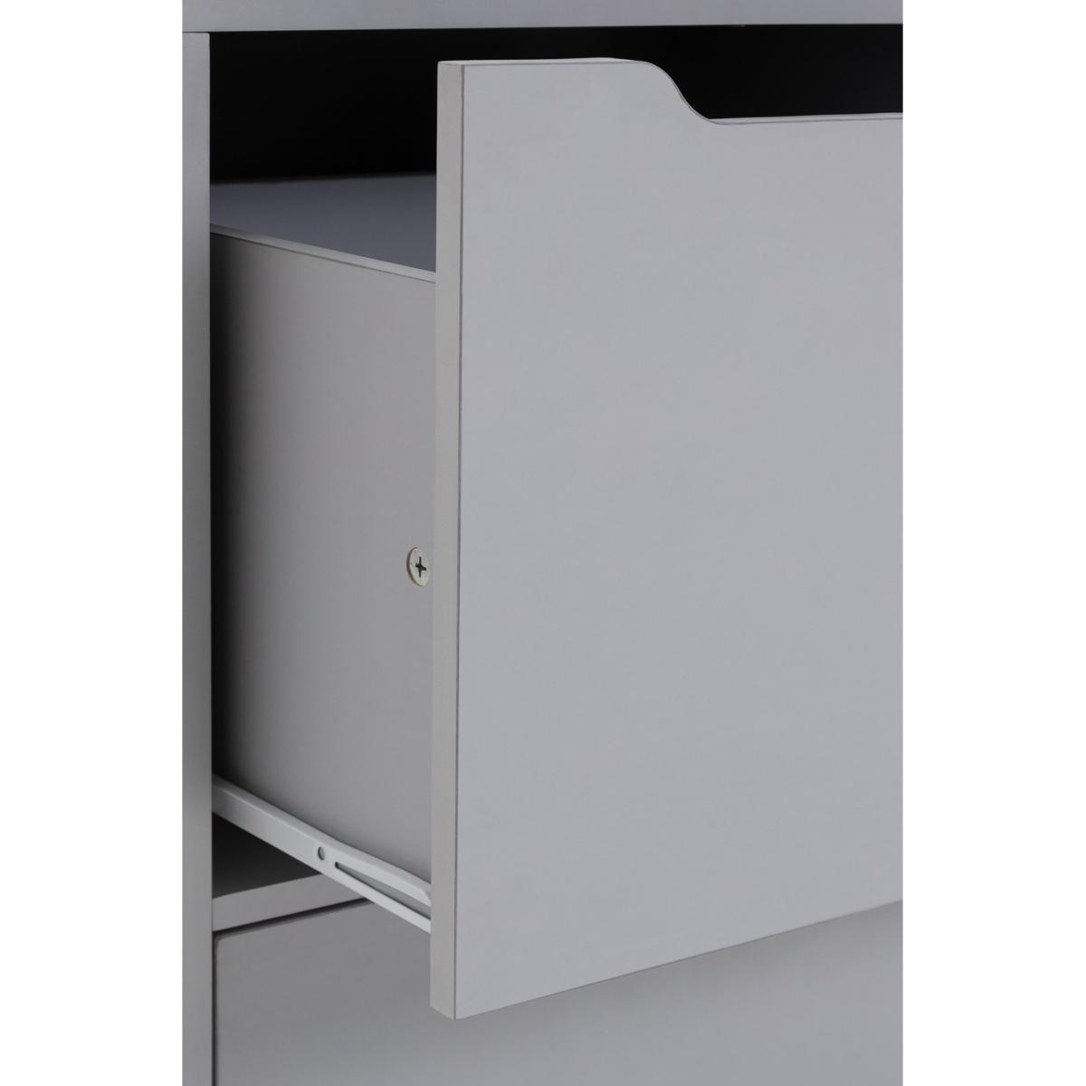Habitat Jude Mid Sleeper Bed Frame With Drawers - Grey – image 6
