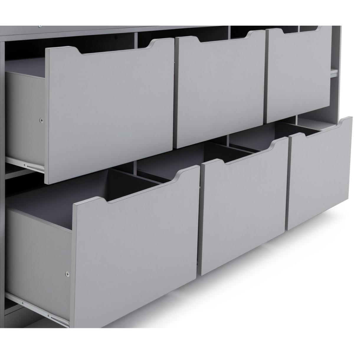 Habitat Jude Mid Sleeper Bed Frame With Drawers - Grey – image 8
