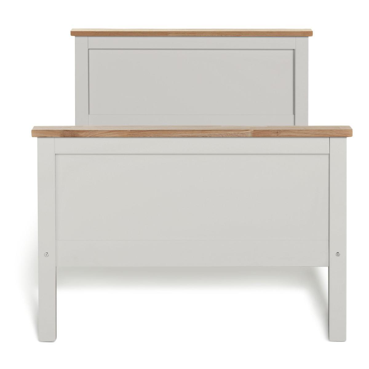 Habitat Brooklyn Kids Bed and Mattress - White and Oak – image 4
