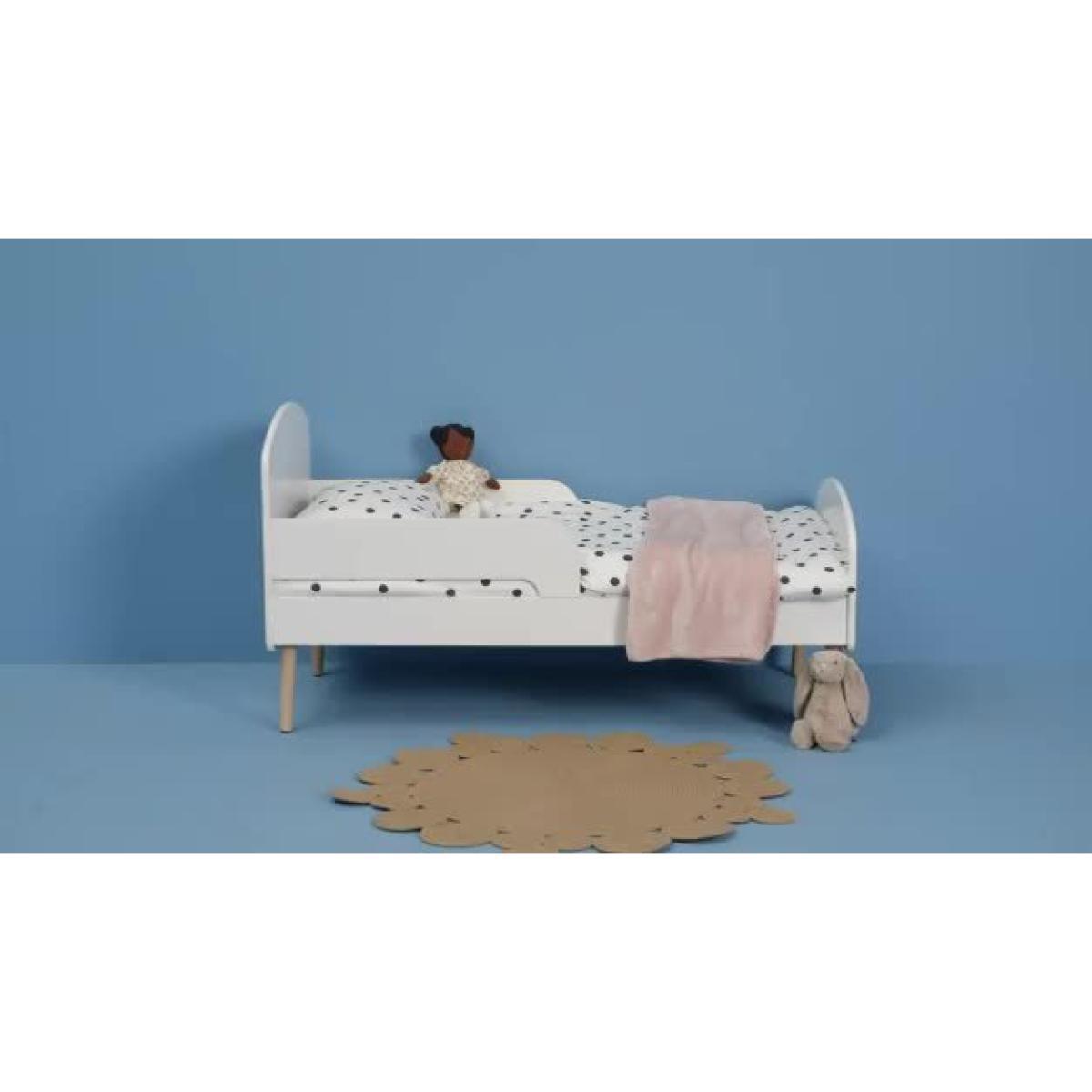 Habitat Bodie Toddler Bed and Kids Mattress - White – image 3