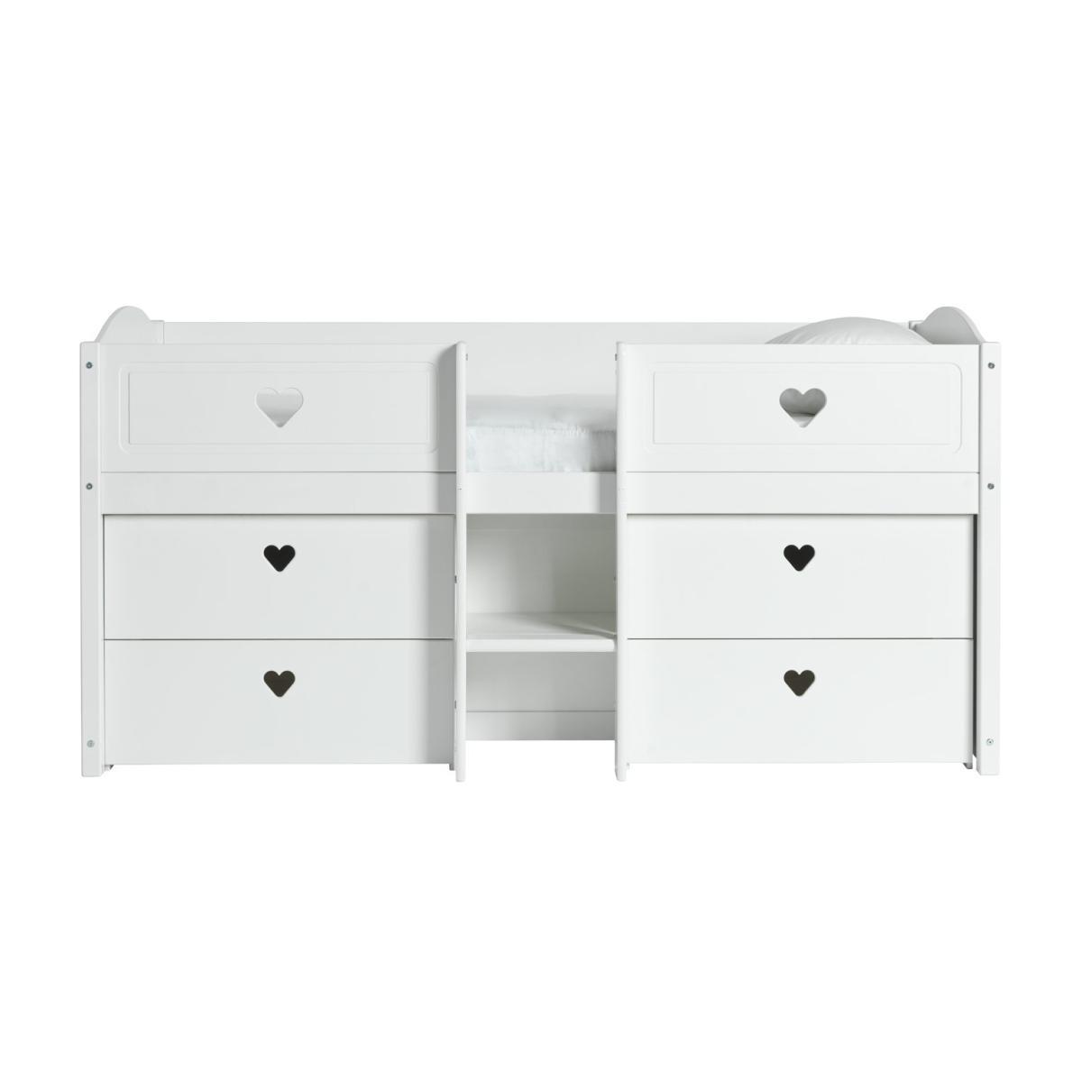 Habitat Mia Low Storage Mid Sleeper - White – image 4