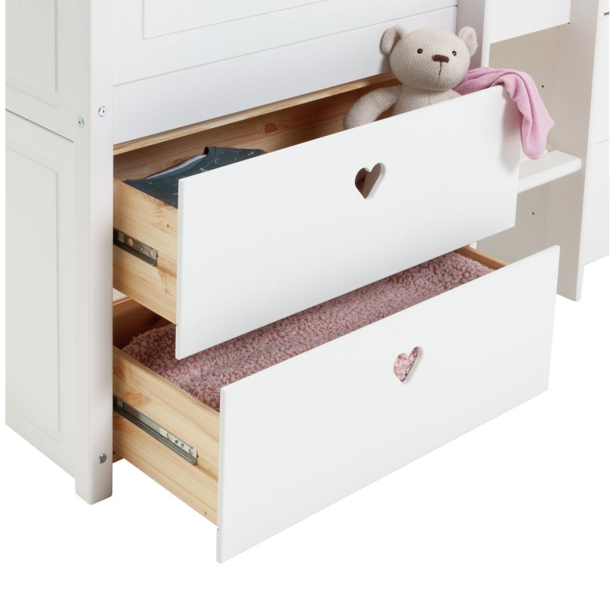 Habitat Mia Low Storage Mid Sleeper - White – image 8